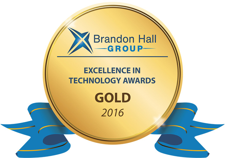 Abilitie awarded Gold 2016 Best Use of Games and Simulations by Brandon Hall Group  