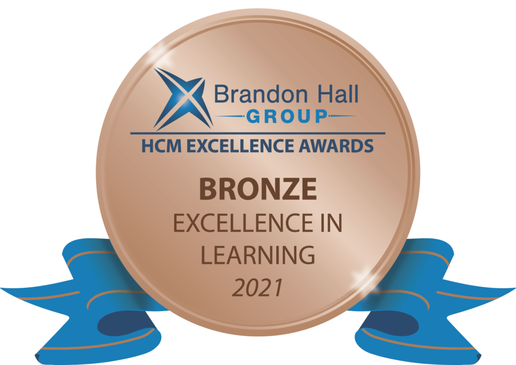 Abilitie awarded Bronze 2021 Best Use of Games or Simulations for Learning by Brandon Hall Group  