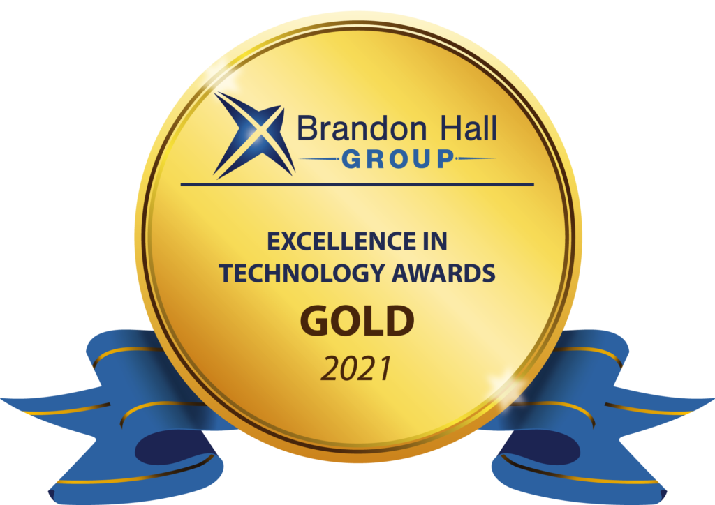 Abilitie awarded Gold 2021 Best Advance in Gaming or Simulation Technology by Brandon Hall Group