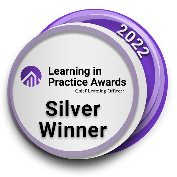 CLO Learning In Practice Silver Winner Badge